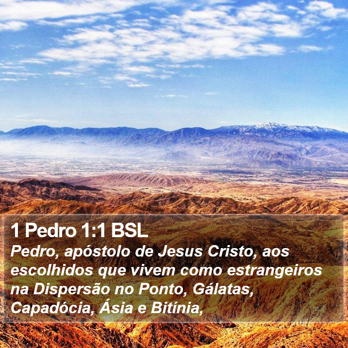 1 Pedro 1:1 BSL Bible Study