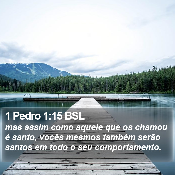 1 Pedro 1:15 BSL Bible Study