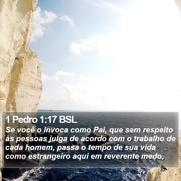 1 Pedro 1:17 BSL Bible Study