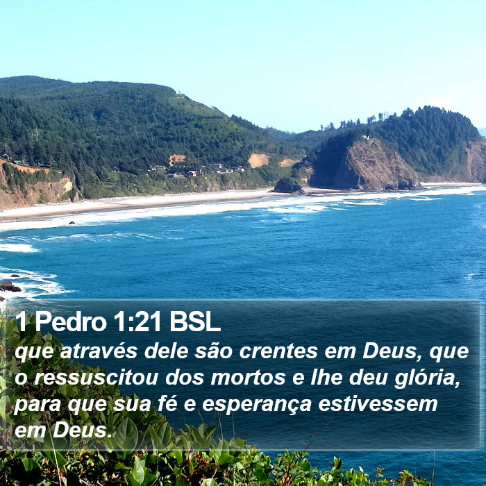 1 Pedro 1:21 BSL Bible Study