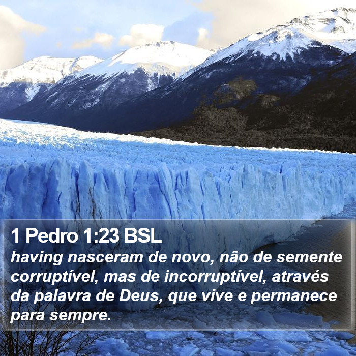 1 Pedro 1:23 BSL Bible Study