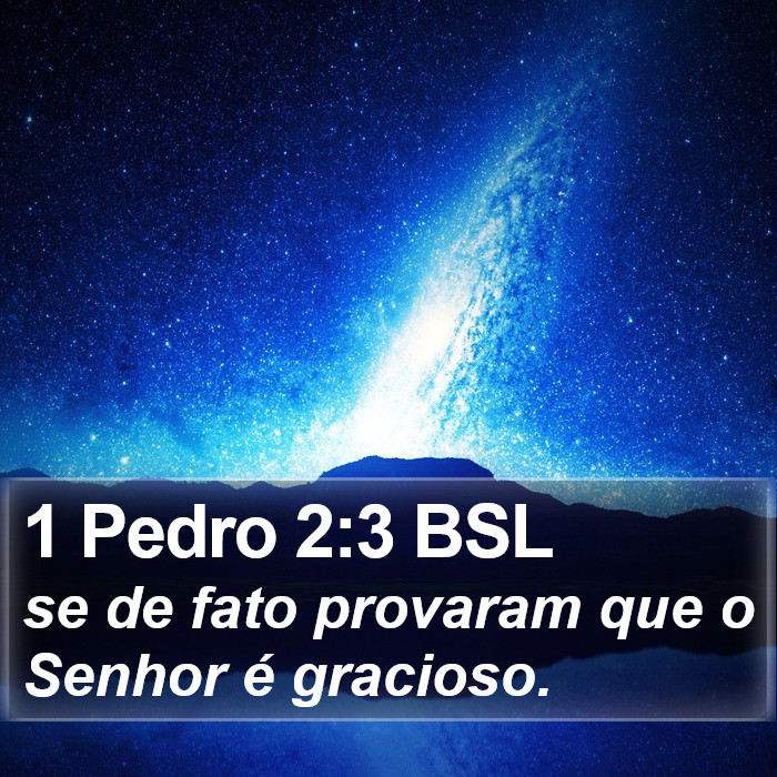 1 Pedro 2:3 BSL Bible Study