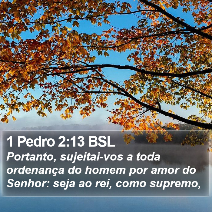1 Pedro 2:13 BSL Bible Study