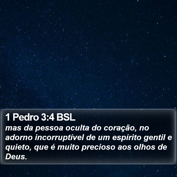 1 Pedro 3:4 BSL Bible Study