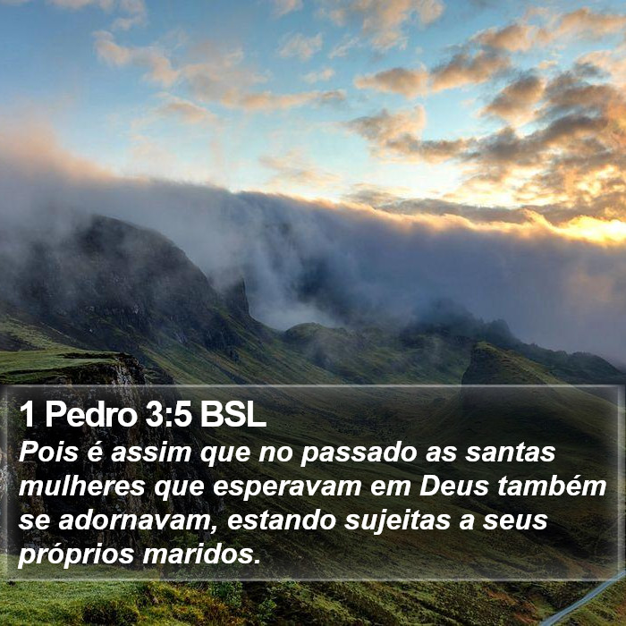 1 Pedro 3:5 BSL Bible Study