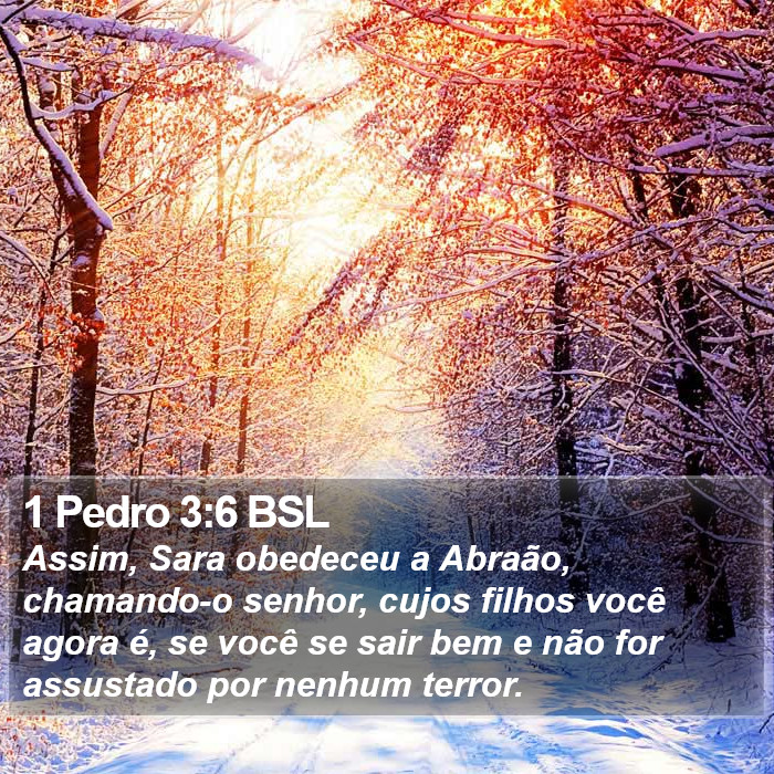 1 Pedro 3:6 BSL Bible Study