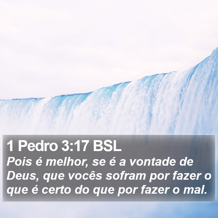 1 Pedro 3:17 BSL Bible Study