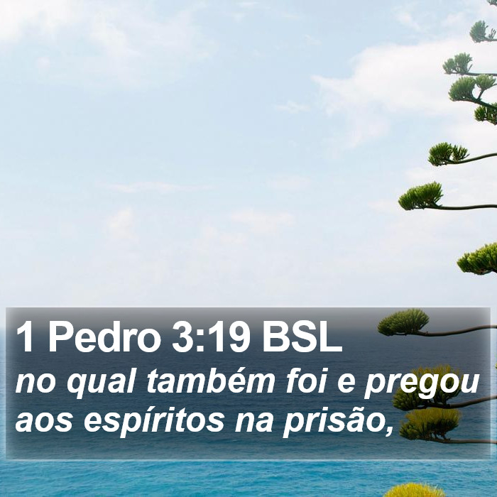 1 Pedro 3:19 BSL Bible Study