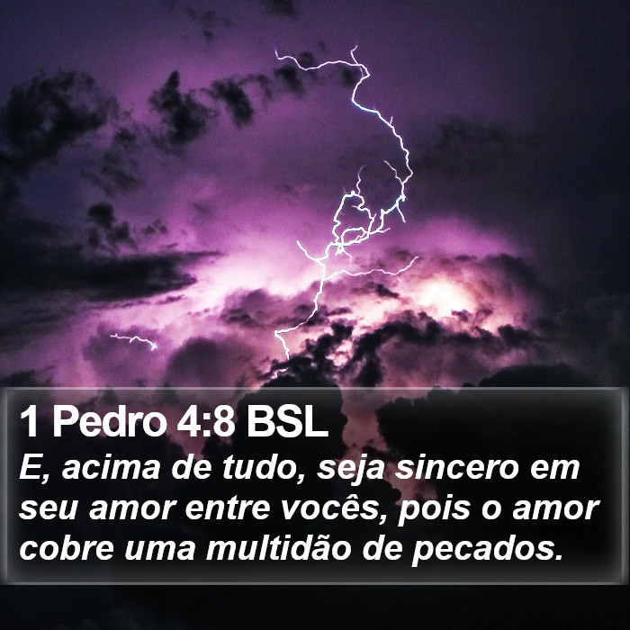 1 Pedro 4:8 BSL Bible Study