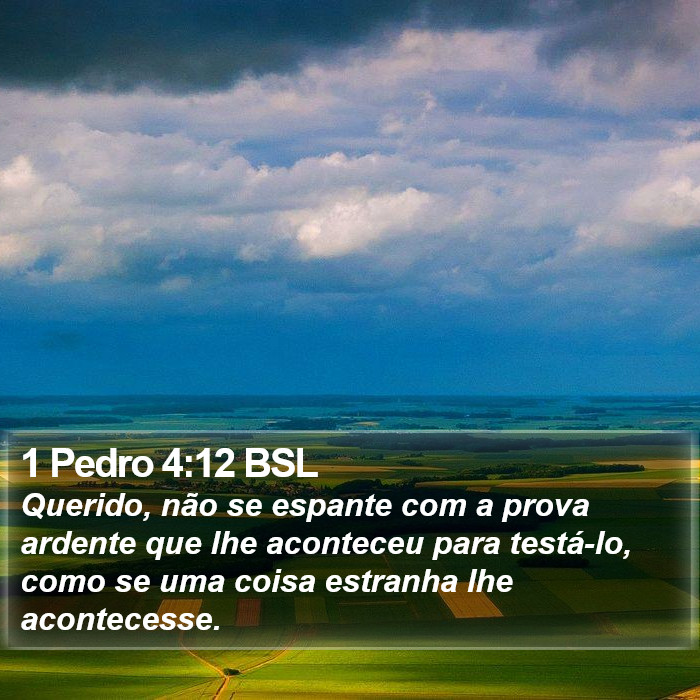 1 Pedro 4:12 BSL Bible Study