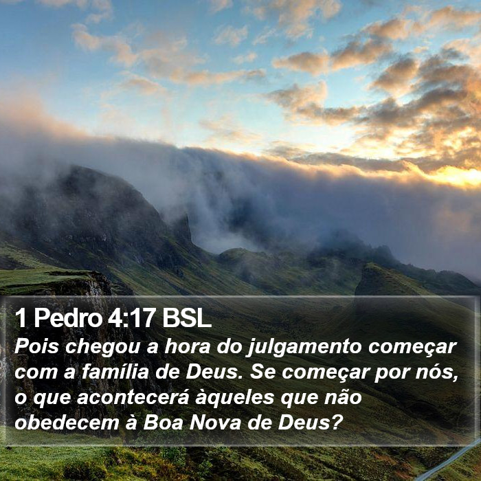 1 Pedro 4:17 BSL Bible Study