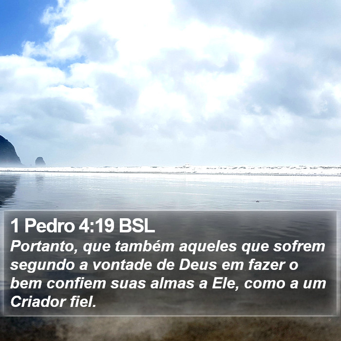1 Pedro 4:19 BSL Bible Study