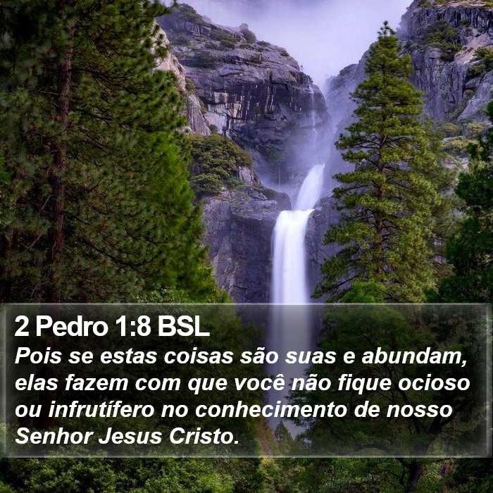 2 Pedro 1:8 BSL Bible Study