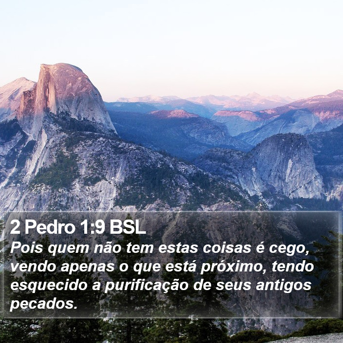 2 Pedro 1:9 BSL Bible Study