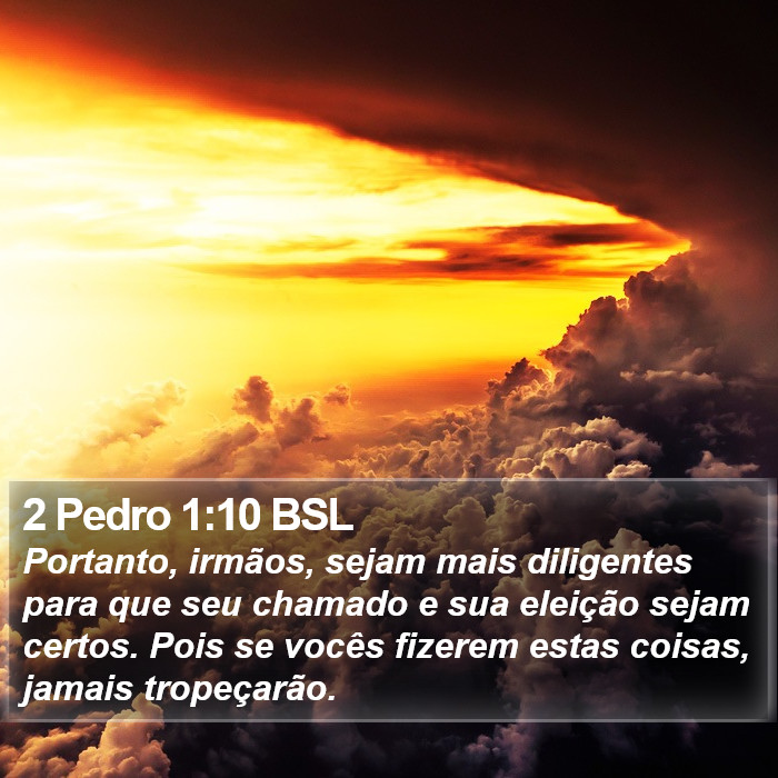 2 Pedro 1:10 BSL Bible Study