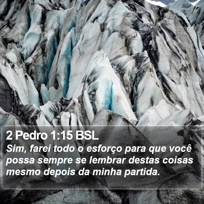 2 Pedro 1:15 BSL Bible Study