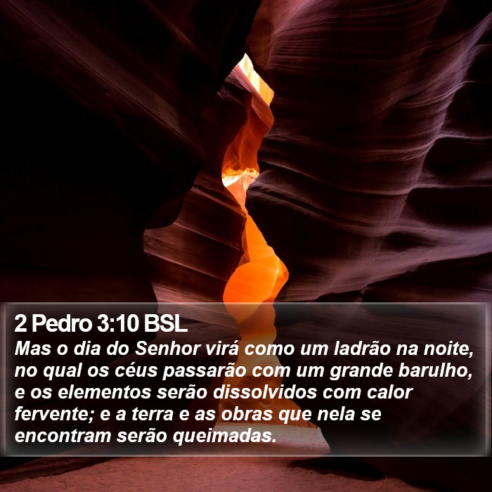 2 Pedro 3:10 BSL Bible Study