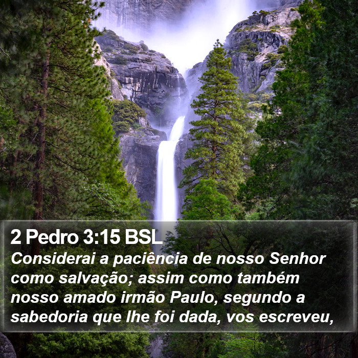 2 Pedro 3:15 BSL Bible Study