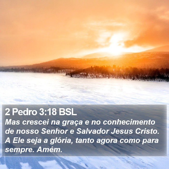 2 Pedro 3:18 BSL Bible Study