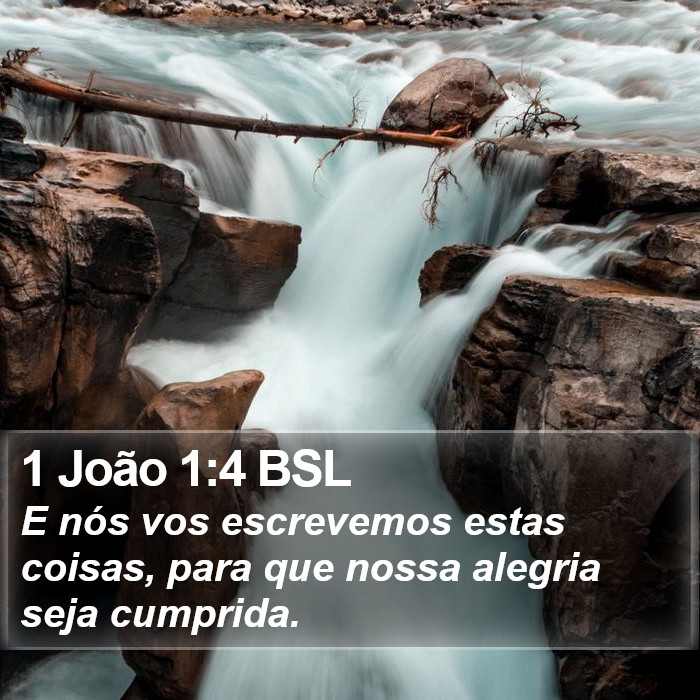 1 João 1:4 BSL Bible Study