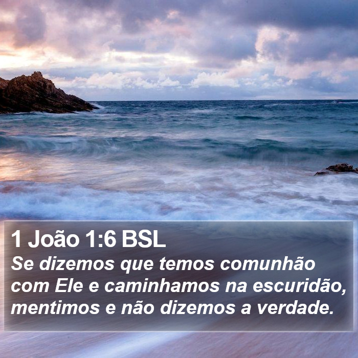 1 João 1:6 BSL Bible Study