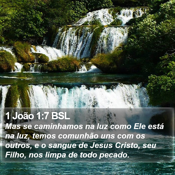 1 João 1:7 BSL Bible Study