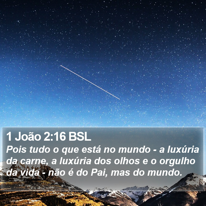 1 João 2:16 BSL Bible Study