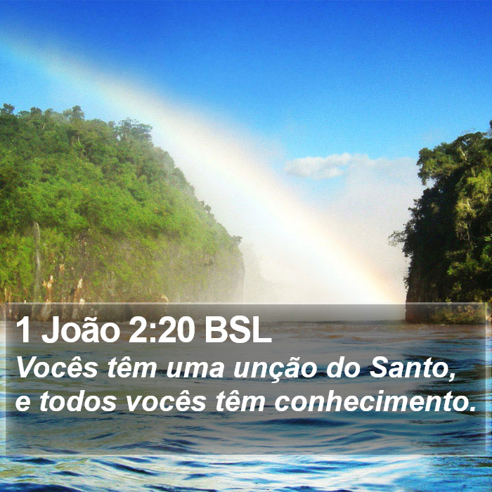 1 João 2:20 BSL Bible Study