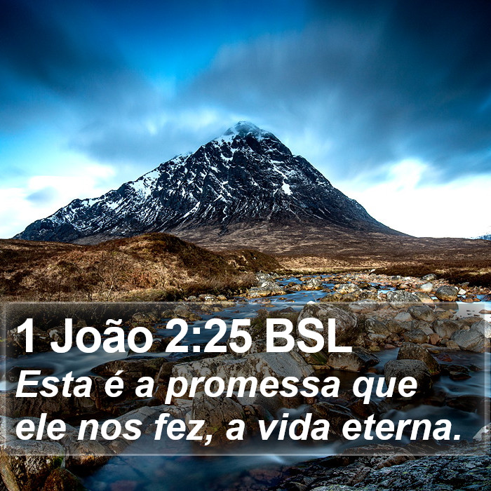 1 João 2:25 BSL Bible Study