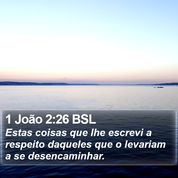 1 João 2:26 BSL Bible Study
