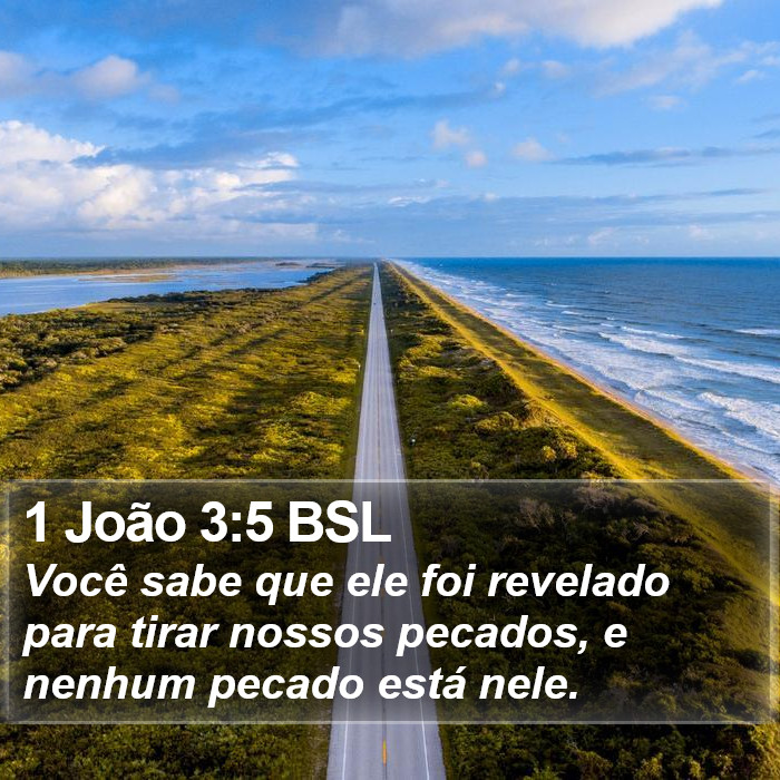1 João 3:5 BSL Bible Study