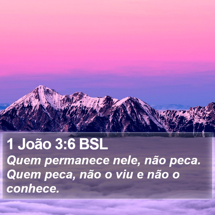 1 João 3:6 BSL Bible Study