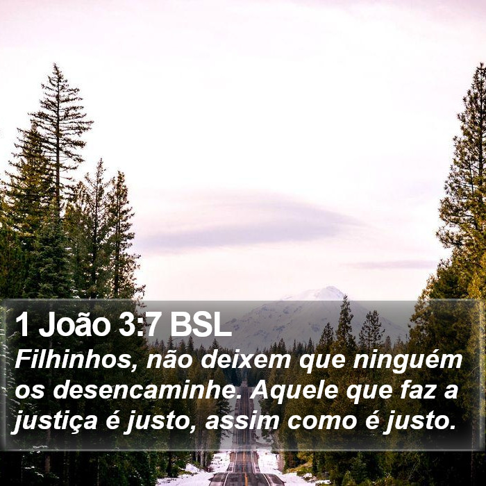1 João 3:7 BSL Bible Study