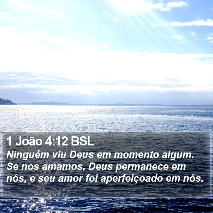 1 João 4:12 BSL Bible Study