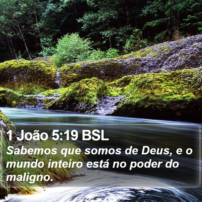 1 João 5:19 BSL Bible Study