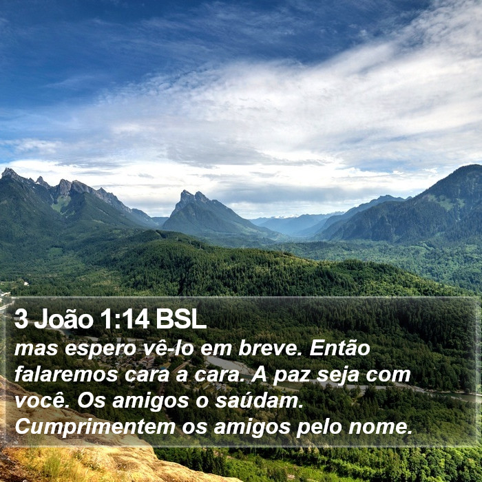 3 João 1:14 BSL Bible Study