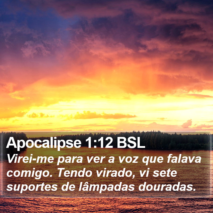 Apocalipse 1:12 BSL Bible Study