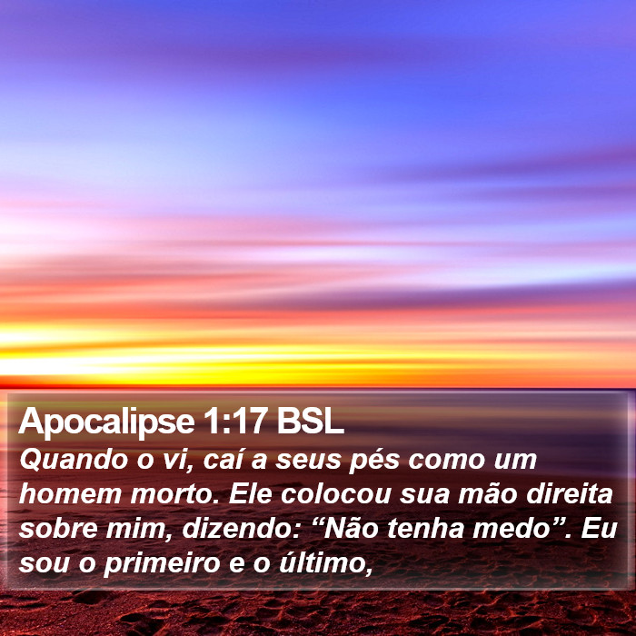 Apocalipse 1:17 BSL Bible Study