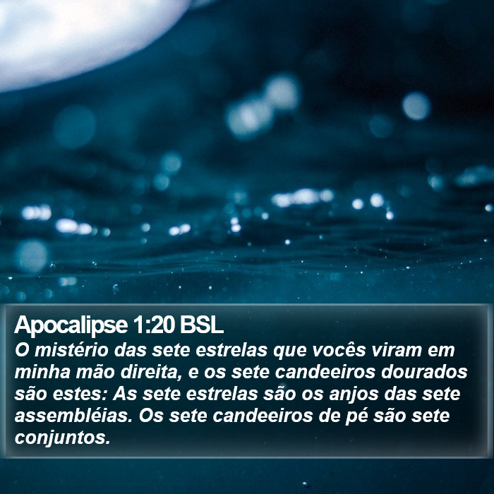 Apocalipse 1:20 BSL Bible Study