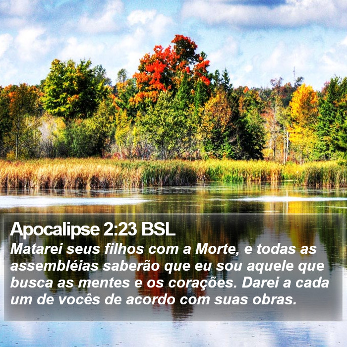 Apocalipse 2:23 BSL Bible Study