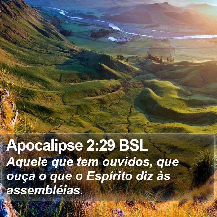 Apocalipse 2:29 BSL Bible Study