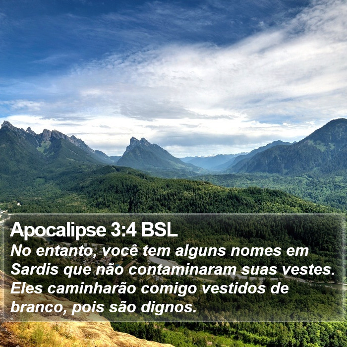 Apocalipse 3:4 BSL Bible Study