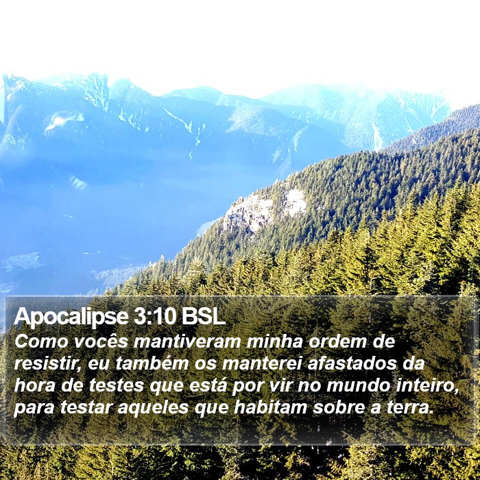 Apocalipse 3:10 BSL Bible Study