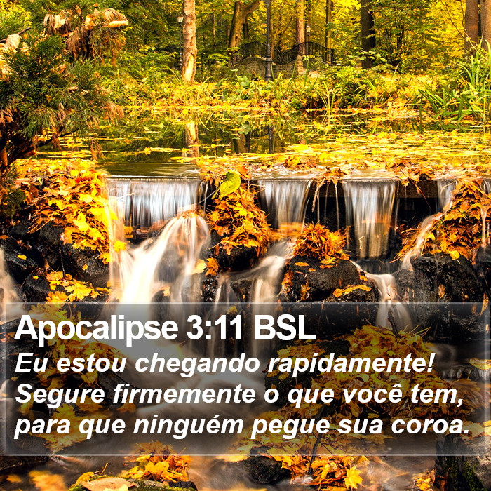 Apocalipse 3:11 BSL Bible Study