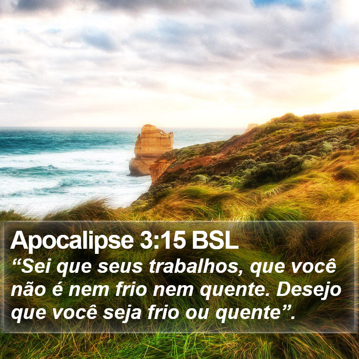 Apocalipse 3:15 BSL Bible Study