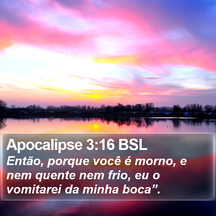 Apocalipse 3:16 BSL Bible Study