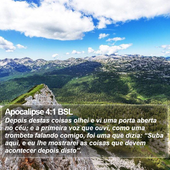 Apocalipse 4:1 BSL Bible Study