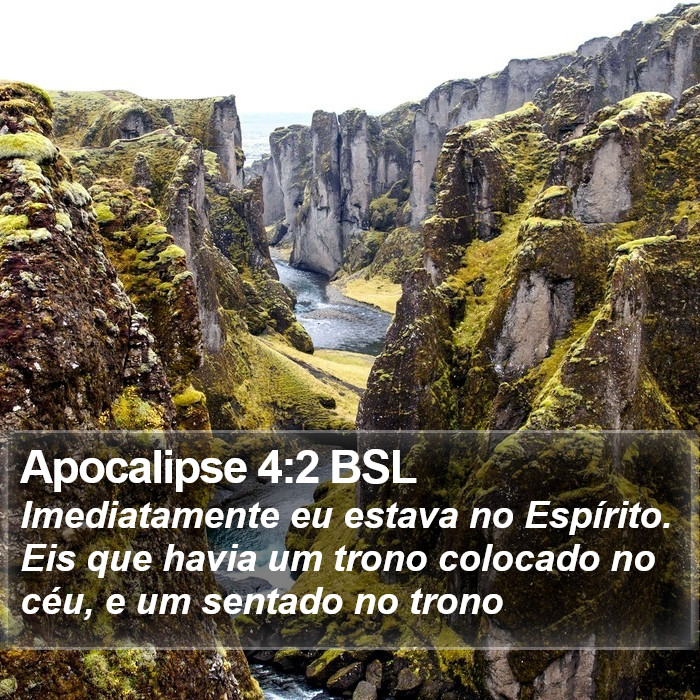 Apocalipse 4:2 BSL Bible Study