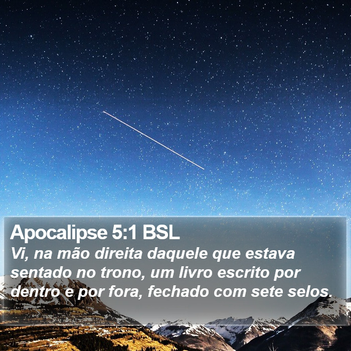 Apocalipse 5:1 BSL Bible Study