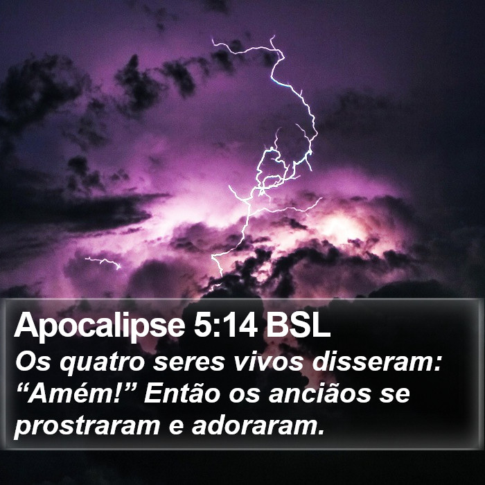 Apocalipse 5:14 BSL Bible Study